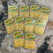 Lot 10 Pcs TCG Pokemon Pikachu Berkemeja Batik Indonesia FREE TRACKING NUMBER
