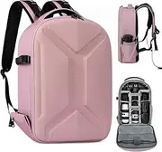 Camera Hard Shell Backpack, Hard Case Photography Backpack Large DSLR Camera Bag Case, Waterproof Hardcase Camera Backpack
