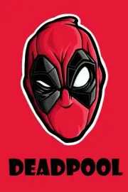 Deadpool Head Poster (24x36) inches Marvel