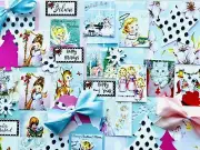 Christmas Scrapbook Pictures Christmas Junk Journal Paper, Ephemera 40 Items,#B