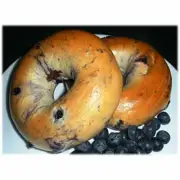 Burry Food Parbaked Blueberry Bagel, Ready To Eat (4 OZ, 72 Per Case)