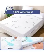 Mattress Protector Bamboo Waterproof King