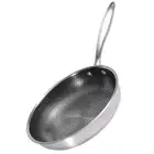 Stainless Steel Omelette Pan Honeycomb Frying for Outdoor Cooking Work