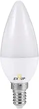 Candle Shape Light Bulb C37 E14 Base Socket 7W 3000K Warm White IP44 Water Resistance Living Room Dining Hall Corrior Attic Balcony Courtyard Warm White 7W