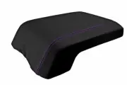 Console Lid Pull Over Cover Leather for Ford Super Duty 2011-2016 Purple Stitch