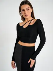 Adelita Top in Black XL