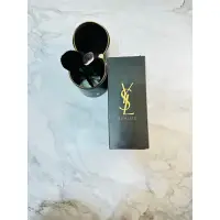 在飛比找蝦皮購物優惠-YSL 聖羅蘭  訂製黑金 KABUKI 時尚流金刷具包組附