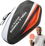 Table Tennis Case Racket Cover - Waterproof Table Tennis Cases Paddles Case,Stable Paddle Storage Bag for Family Friends Children