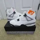 Nike Air Jordan 4 Retro White Cement FV5029-100 Men's size 12
