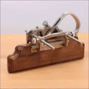 Plough Hand Plane with 4 Blades Fine Woodworking Grooving Planer Trimming Planer