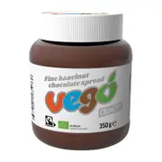 Organic Vego Hazelnut Chocolate Spread Crunchy 350g – Fresh, healthy organic delivery | Doorstep Organics.