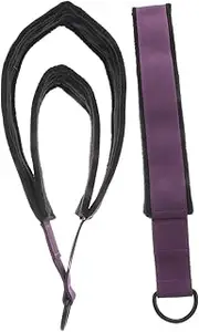 Totority 2Pcs Yoga Stretch Belts Flexible Resistance Straps for Home Fitness High Elasticity Pilates Bands for Arms Chest and Legs Lightweight Exercise Accessories