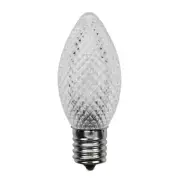LED-C9-White - Volts: 120V, Current: 15mA, Watts: 1.80W, Type
