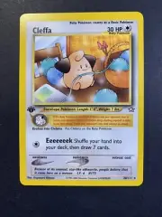 CLEFFA 1st Edition - Neo Genesis - 20/111 - Rare Pokemon Card MINT - SEE PICS #1