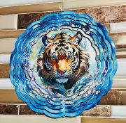 Tiger metal wind spinners for yard