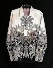 Robert Graham KINCADE Embroidered Multicolor XL $348 NWT X-Large FREESHIP!