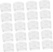 OFFIGAM Dividual Nail Tip Organizer Set Nail Foil Case Storage Case for Nail Sequins Nail Art Tools