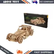 Ugears Sports Car Rapid Mouse Mechanical 3D Wooden Puzzle 226pcs DIY Model Kit
