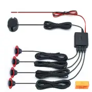4 Adjustable Backup Parking Sensors Car Reverse Radar System Alarm Sound Buzze (for: Subaru)
