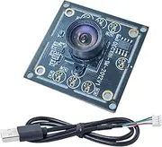 USB Camera Board, Small Camera Module, 1 Megapixel Camera Module Board OV9732 Sensor, USB Interface, Webcam Board with Wide Angle Lens for Most Computer Systems, Laptop, Smartphone