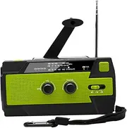 1pc Solar Power Outdoor Survival Solar Radio Portable Solar Hand Crank Radio NOAA Radio Am/fm Radio Portable Radios Outdoor Radio Outdoor Emergency Crank Radio Scooter