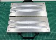 CNC machined two cavity 48oz Trolling sinker aluminum fishing mold