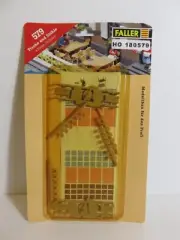 NOS Faller HO Scale #180579: 4 Tables and 24 Chairs