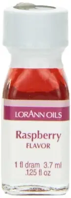 LorAnn Raspberry Flavor 0.0125 Fl Oz Super Strength Concentrated Flavoring
