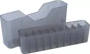 MTM Slip-Top Rifle Ammo Box - 20 Round 22-250 243 Win 7.62x39 Smoke Grey J20-M-4