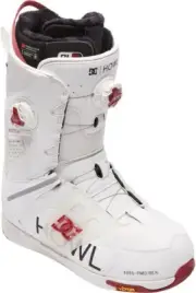 DC PHANTOM X HOWL Men's Snow Boots - White/Red - US Size 9 - NIB