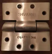 SECURITY STAINLESS STEEL CONCEALED HINGE FOR DETENTION / PRISON INDUSTRY