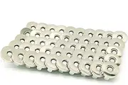 (18mm(50pcs)) - 50 Sets Magnetic Purse Snap Clasps Button/Great for Closure Purse Handbag Clothes Sewing Craft Silver
