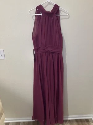Azazie Iman A-line Ruched Chiffon Floor Length Bridesmaid Dress In Orchid Custom