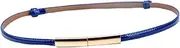 [ROMISBABA] Party Costume Accessories Party Dress for Women Fancy Dress Belt Suit Buckle Waist Belt for Dress Fashion Dress Formal Dress Waistband Ladies Belt for Women Belts Metallic Prom Red