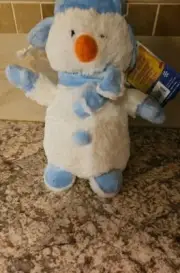 Record and Play Holiday Pets Plush Snowman Soft 2007 - New Batteries