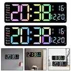 13IN Digital Clock Color Digital Wall Clock For Elderly Color Box Packaging