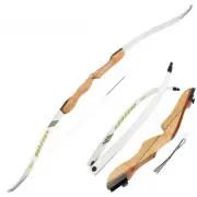 66" 68" 70" Recurve Bow 14-24lbs 20-40lbs Archery Takedown Bow Elastic Limbs