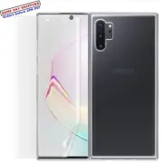 Heavy-Duty Screen Protector Film Soft TPU Case for Samsung Galaxy Note 10+ N976V