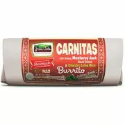 Green Chile Food Carnitas Burrito with Salsa Monterey Jack Black