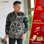 BATIK KAISAR PREMIUM MEN 長袖生產 BATIK FACTORY ALUNA PCW 101 狀況