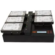 Systor 1:4 Flatbed SATA Hard Disk Drive HDD SSD Duplicator Sanitizer 36GB/Min