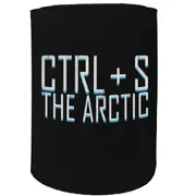 Alcohol Stubby Holder - Ctrl S Artic Save The Planet - Funny Novelty Birthday Gift Joke Beer Can Bottle