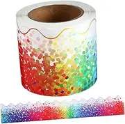 DOITOOL Blackboard Border Sticker 1 Roll Border Paper Easy Peel Stick for Classroom Decor Diy Craft Projects