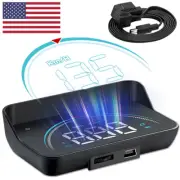 3.5" Smart Car Digital GPS Speedometer HUD Head Up Display MPH Speed Universal