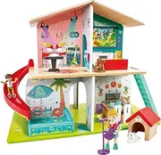 Hape Musical Rock & Slide Dollhouse w/Sound Kids/Children Interactive Toy 3y+