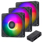 SilverStone Vista ARGB 120mm PWM Fan 3 Pack