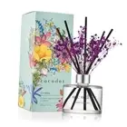 COCODOR Flower Reed Diffuser Set / 6.7oz / Garden Lavender/Scent Diffuser with