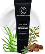 Controlled Chaos, As Seen on Shark Tank Curl Defining Cream for All Hair Types to Add Smoothness and Control Curly, Sulfate-Free Curl Cream (3oz)