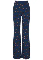 Diane Von Furstenberg Brooklyn Printed Stretch-jersey Trousers - Multicoloured - 6 (UK10 / S) 6 (UK10 / S)
