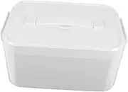 1Pc Large Capacity Portable First Aid Medicine Box with Cover for Home and Travel Multi Functional Storage Case for Family Necessities